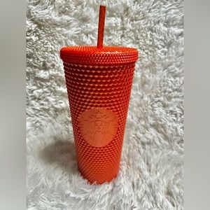 New with tags orange Starbucks studded cup!